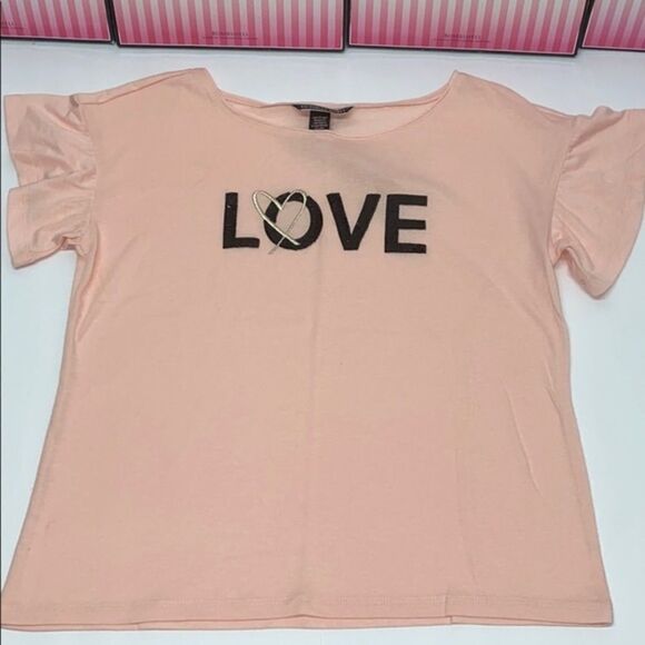 NWT VICTORIA SECRET PAJAMA Top short sleeve - Picture 4 of 5